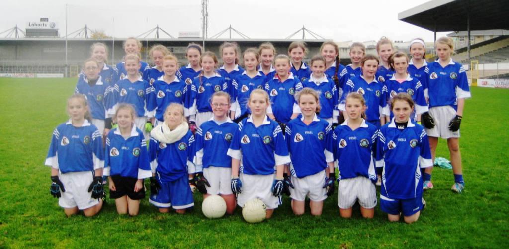 Girlâ€™s Gaelic Football Final V Gowran, Nov. 2013 St Mary